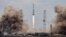 Запуск ракеты на Байконуре