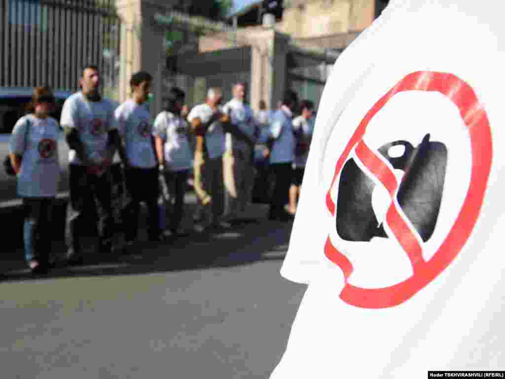 ჟურნალისტთა სოლიდარობის აქცია. თბილისი, 14 ივლისი, 2011