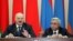 Armenia -- 's President Serzh Sarkisian (R) and his Belarusian counterpart Aleksandr Lukashenko at a joint press conference in Yerevan, 13May2013. 
