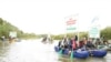 Новосибирск: акцию протеста на воде провели экологи