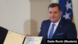 Milorad Dodik, na inauguraciji u Sarajevu, 20. novembra 2018.