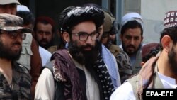 انس حقانی، یک مقام ارشد ادارۀ طالبان