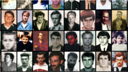 The Faces of Srebrenica so far has over 4,000 photos of the men and boys killed in the genocide. (Screen grab) 