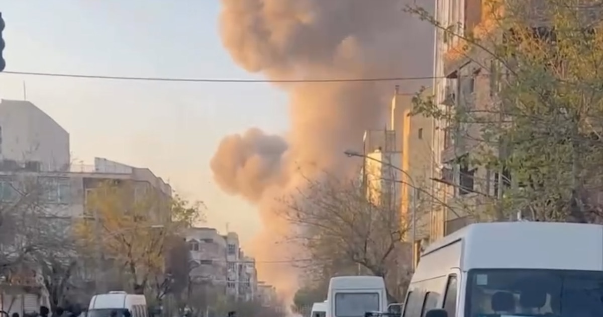 Tehran Hit By Most Intense Strikes Of War