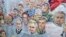 The leaked photos showed a partially completed mosaic featuring Putin, Defense Minister Sergei Shoigu, General Chief of Staff Valery Gerasimov, and several other Russian officials. 
