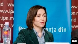 Maia Sandu, lidera și candidata PAS