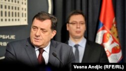 Milorad Dodik i Aleksandar Vučić