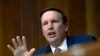 Sen. Chris Murphy, D-Conn., questions Secretary of State Mike Pompeo as he testifies before the Senate Foreign Relations Committee on Capitol Hill in Washington, July 25, 2018. FILE PHOTO