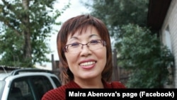 Майра Абенова в 2013 году