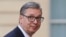 Predsednik Srbije Aleksandar Vučić u Parizu, 13. jul 2026.