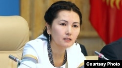 Аида Салянова, депутат парламента Кыргызстана, бывший генеральный прокурор.