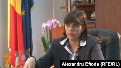 Șefa Direcție Naționale Anticorupție din România Laura Codruța Kövesi.