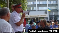 Мітинг проти міліції, на захист жителів Врадіївки