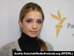 Yevgeniya Carr, kćerka Yulie Tymoshenko, RSE studio u Kijevu, 2011.