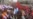 People attend a rally to demand the release of jailed protesters in Moscow on September 29.