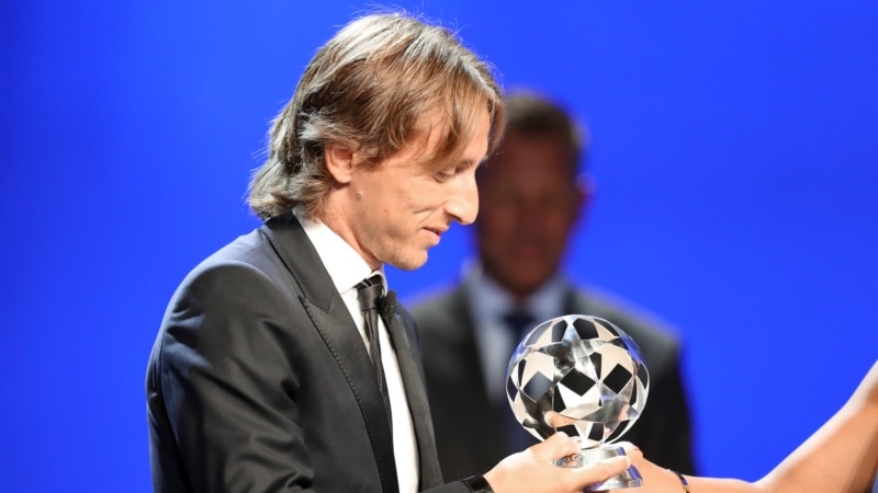 Luka Modrić najbolji fudbaler svijeta u prethodnoj godini