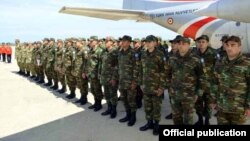 Əfqanıstana yollanan sülhməramlılar
