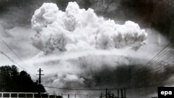 Pamje nga sulmi atomik amerikan kundër qytetit Nagasaki në Japoni më 9 gusht të vitit 1945