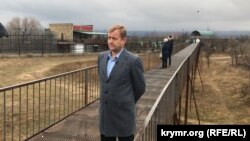 Олег Зубков у парку левів «Тайган», архівне фото