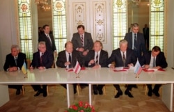 Подписание Беловежских соглашений, 8 декабря 1991 года