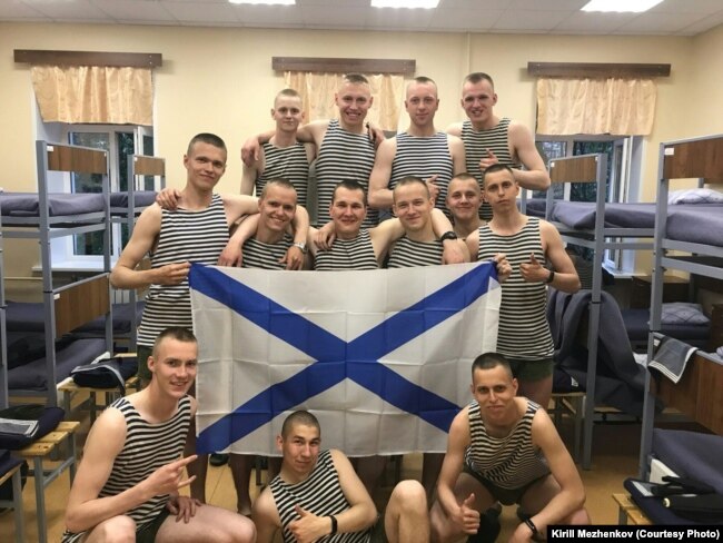 Рота Севмаша , где служил Кирилл Меженков