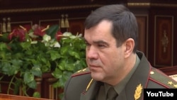 Valery Vakulchyk, the head of the Belarusian KGB (file photo)