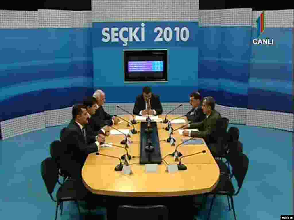 İTV-də parlament seçkisi üçün namizədlərə 4 dəq. vaxt verildi