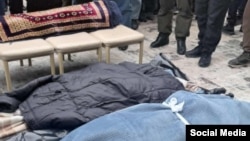 Маркумдардын сөөгүн мекенине жиберүү учуру. Январь, 2026-жыл.