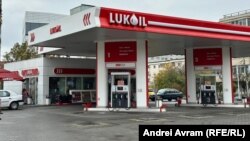 Benzinărie Lukoil - imagine ilustrativă, România, București - 5 noiembrie 2025 