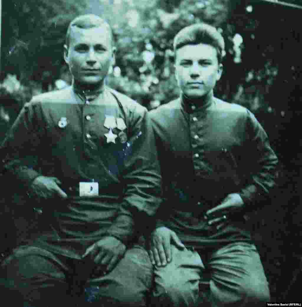 Moldova, Andrei Gaina (right) WWWII veteran