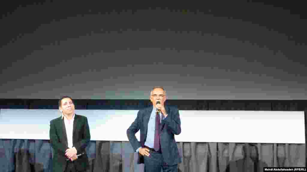 محسن مخملباف و مدیر جشنواره فیلم ونیز&nbsp;