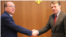 Moldova, Noul ambasador al Rusiei la Chișinău Oleg Vasneţov  și secretarul general de stat al ministerului moldovean de externe Mihail Căpățână