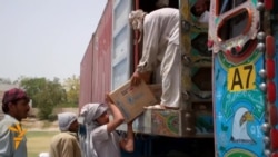 UN Distributes Aid To Pakistanis Fleeing North Waziristan