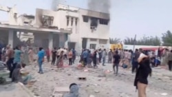 تصویری از مدرسۀ تخریب‌شده در میناب