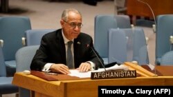 Ghulam Isaczai, the current UN ambassador who represents Afghanistan's government ousted by the Taliban, was due to be the last speaker at the meeting.