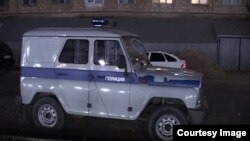 Поліцейський автомобіль у Дагестані