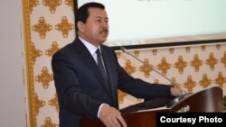 Председатель государственного комитета национальной безопасности Таджикистана Саймумин Ятимов.