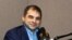 Iurie Calestru în studioul Europei Libere de la Chișinău
