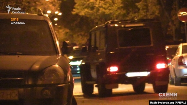 Автівки Тимошенко біля МВС, жовтень 2018-го