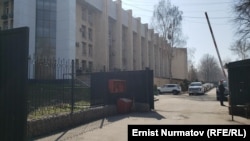 Бишкек шаардык милициясынын имараты. 2026-жылдын 19-марты.