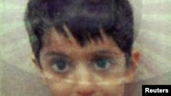 Five-year-old Sahil Saeed (identity card photo)