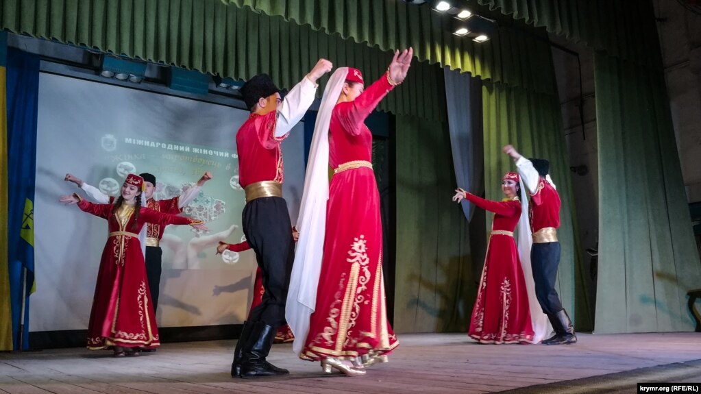 Международный женский форум «Женщина – миротворец в семье, стране, мире» в Геническе Херсонской области