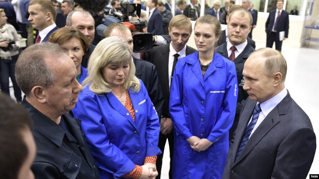 В 2018 году президент России посетил Уфимское моторостроительное производственное объединение