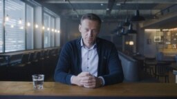 Алексей Навални в кадър от документалния филм "Навални", произведен от НВО и CNN. Филмът получи две награди на фестивала Сънданс през януари 2022.