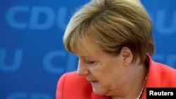 Федеральный канцлер Германии Ангела Меркель. 