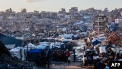 Razrušeni grad Džabalija, na sjeveru Pojasa Gaze, 25. novembar 2025.