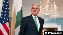 Pakistani Foreign Minister Khawaja Asif (file photo)