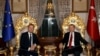 Дональд Туск с президентом Турции Реджепом Эрдоганом на встрече в Стамбуле 4 марта 