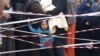 Сирийские беженцы, прибывшие в ливанский приграничный город Арсал