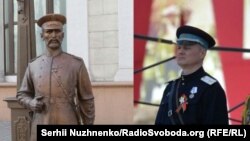Policijska statua u Minsku i ministar unutrašnjih poslova Igor Šunevič